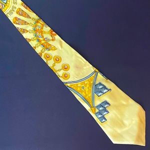 Hermès Vintage "Parures des Sables" Silk Men's Tie